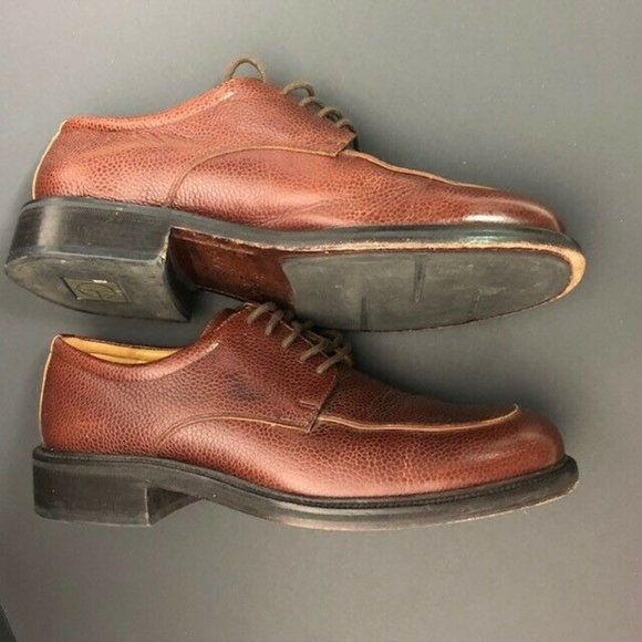 Cole Haan City Street Oxford Brown Dress Shoes Lace Up US Mens 9 M Free Shipping